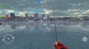 Ultimate fishing simulator поймал судака.