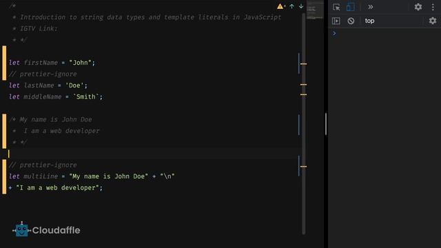 Template Literals In JavaScript - [JavaScript Strings Tutorial]
