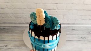 Торт мальчику на 11 лет.