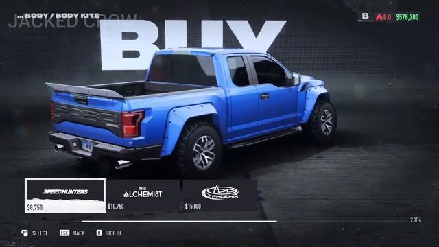 NFS Unbound Customization | Ford F-150 Raptor 2017 All Bodykits | Need For Speed Unbound Gameplay смотреть онлайн