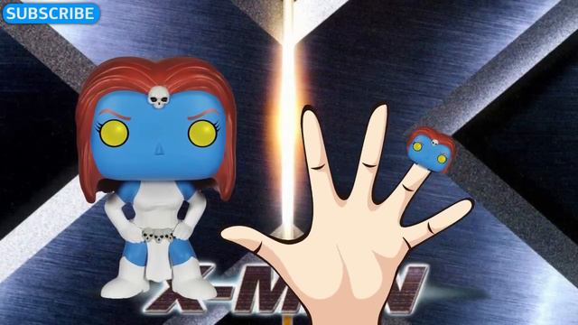 DADDY FINGER SONG XMEN X-Men Father Finger Song Finger Family Song Toys Videos