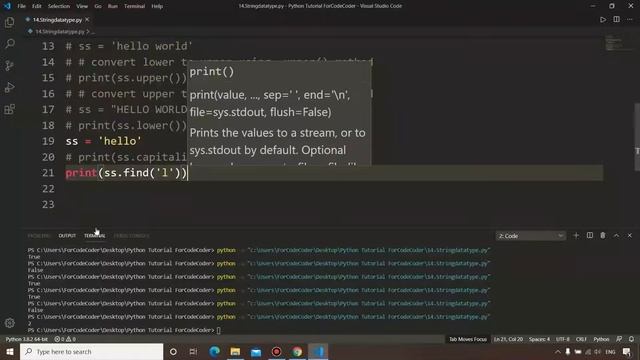 string data Type  in  Python and its all methods | Python Tutorial For Beginners In Hindi #15