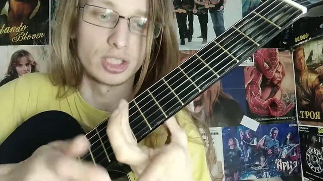 Уроки гитары. Баррэ от 6 струны. смотреть онлайн