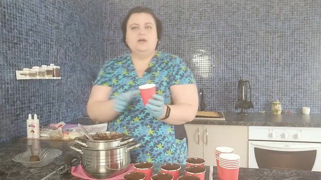 Шоколадный горшочек с зефирными цветами. Рекордцмен по продажам на 8 марта. Сладкий подарок