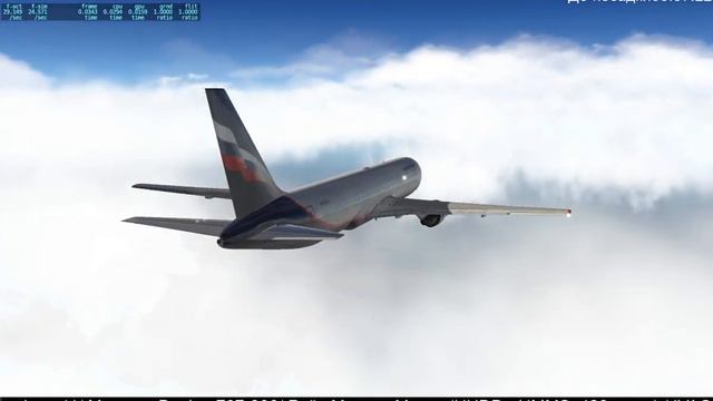 СТРИМ X-PLANE 11 Москва-Минск (UUDD-UMMS) Boeing 767-300ER Flight Factor смотреть онлайн