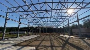 Быстровозводимый КАРКАС-АНГАРА
Размеры: 24х60х9 м 
Собственное производство по строительству Ангаров