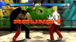 Tekken Tag Tournament 2:Kazuya Mishima/Devil Jin Gameplay