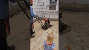 Самодельная виброплита с двигателем УД1.