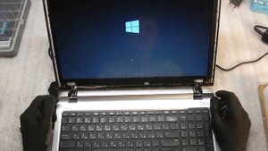 Замена матрицы в ноутбуке hp 450 G3. Матрица B156HTN03.6 аналог NT156FHM-N41. Lcd panel compatible