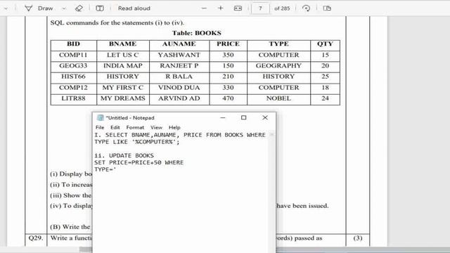 SQL Join Board pattern question #pythonforbeginners #pythonforclass12  #mysql #cbseclass12