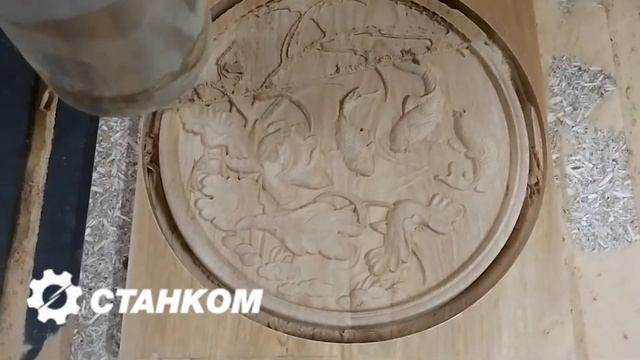 Режимы обработки черной березы и вяза на фрезерном станке ЧПУ