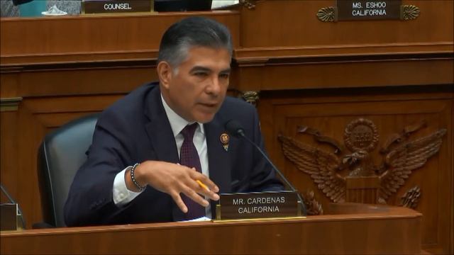 Congressman Cárdenas questions Health and Human Services Secretary Alex Azar