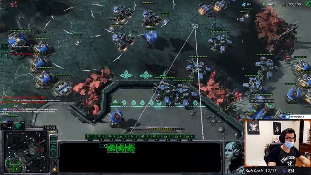 StarCraft 2: I Lost 190 Workers... "Bad Game" - Never Attack to Grandmaster смотреть онлайн
