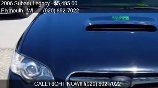 2006 Subaru Legacy 2.5 GT Limited AWD Ltd 4dr Sedan w/Navi, смотреть онлайн