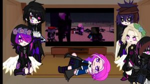 Rainimator ENDERKINS REACT TO "To The Void" // By @Rainimator // My AU..