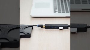 Vention USB Hub 3.0 2.0 3-Port With RJ45 Gigabit Ethernet Adapter
