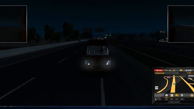 AMERICAN TRUCK SIMULATOR #18 обзор мода mercedes benz sprinter lwb смотреть онлайн