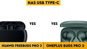 Huawei Freebuds Pro 3 vs OnePlus Buds Pro 2 Comparison