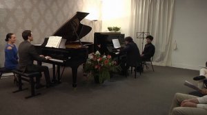 Рахманинов 2 концерт 3 часть (2 фортепиано)