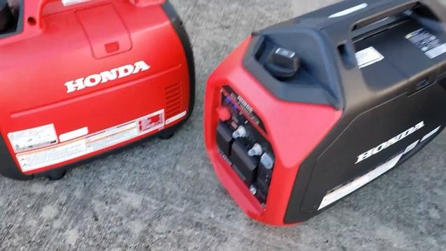 HONDA Inverter Generators Lineup EU1000i, EU2000i, EU2200i, EU3200i and EU7000i Compared