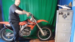 How to start a honda crf250r