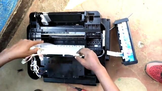 EPSON L850 COLOUR PRINTER Deassemble and Re assemble смотреть онлайн