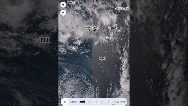 Цунами после извержения подводного вулкана в Тонга. #новости #сми #вулкан #тонга #цунами