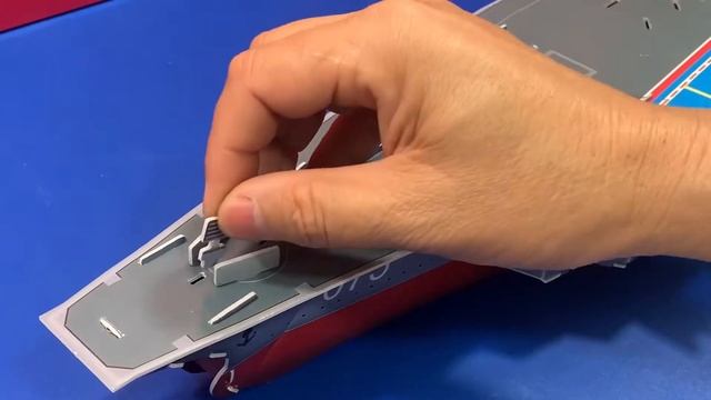 DIY Craft Instruction 3D Puzzle Cubicfun SUPER MILITARY KIEV AIRCRAFT CARRIER смотреть онлайн