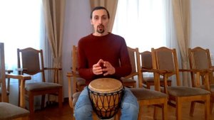 Играем классный ритм на барабане (джембе, дарбука, конго, бонго)