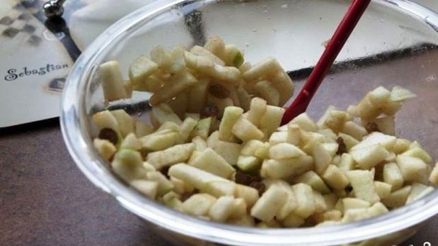 Постные пирожки с яблоками