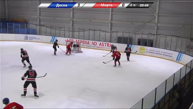 ХК Десна - ХК Мирта КАХЛ див. ДЕБЮТАНТ 13.02.2022 смотреть онлайн