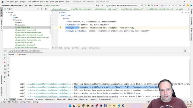 Spring Boot Profile Groups смотреть онлайн