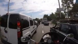 Ямаха V-MAX1200 Кувалда в пробке