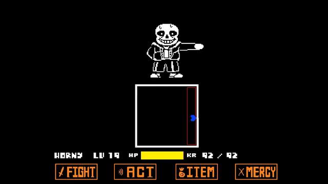 Sans Battle Completed First Try (22 HP Remaining) - UNDERTALE CHALLENGE смотреть онлайн
