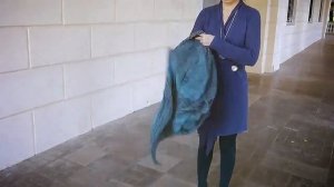 Как завязать платок, красиво завязать платок, павлопосадский платок стиль.