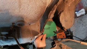 Оторвало балку на ЗАЗ Славута