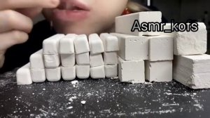 Подборка Глины/ Мела/) Асмр) Хруст)Мелоежка) Много Мела) #природныймел #глина #мел #едятнакамеру