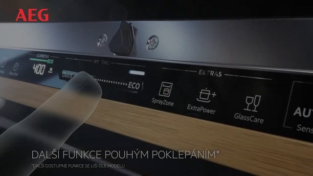 Myčky AEG nastavíte snadno díky QuickSelect