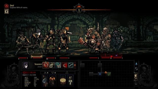Swine Chieftain Boss Battle Darkest Dungeon Mod смотреть онлайн