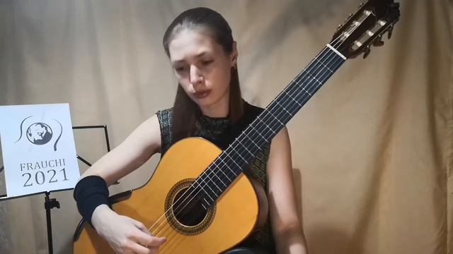 Evgeniya Shkarupa – FRAUCHI International Guitar Competition 2021, First Round смотреть онлайн