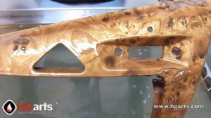 Аквапечать центральной консоли автомобиля от HGArts