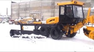 Автогрейдер DM14 "Рыбинец" с ОБГ 2 боковой отвал грейд