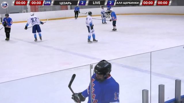 27.11.2022, ХК "ЦЕЗАРЬ" - ХК "АЛЛМЕТИЗ-ЩЕРБИНКИ" (1 ЛИГА) смотреть онлайн