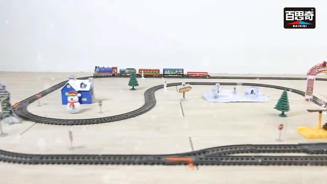 Железная дорога BSQ Новогодний Экспресс 762 см BSQ 21810 смотреть онлайн