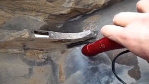Удаляем вмятину на бампере, вода, женский фен или строительный фен?