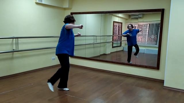 Быстрый чарльстон в медленный темп часть 2