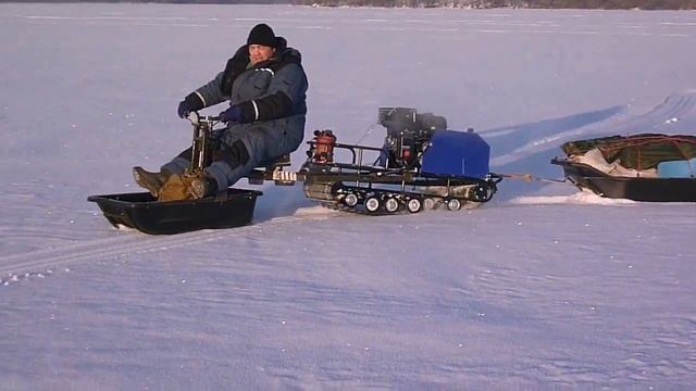 Обкатка толкача Лидер. смотреть онлайн