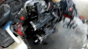 WV T4 Swap свап замена двигателя 1,9td abl на 1z 1,9tdi ч. 1
