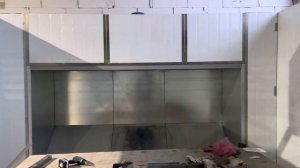 Покрасочные камеры избыточного давления для мебели, монтаж. ч. 4