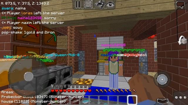 How to hide chat    Multicraft